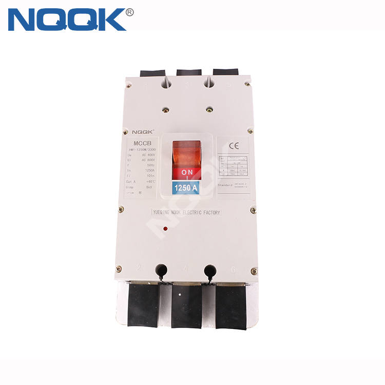HM1-1250M/3300 NM1 1250A MCCB AC Moulded case circuit breaker